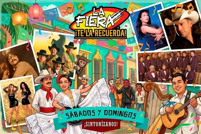 LA FIERA te la estará refrescando ¡No se te olvide! 